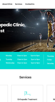 More Orthopaedic Website Templates